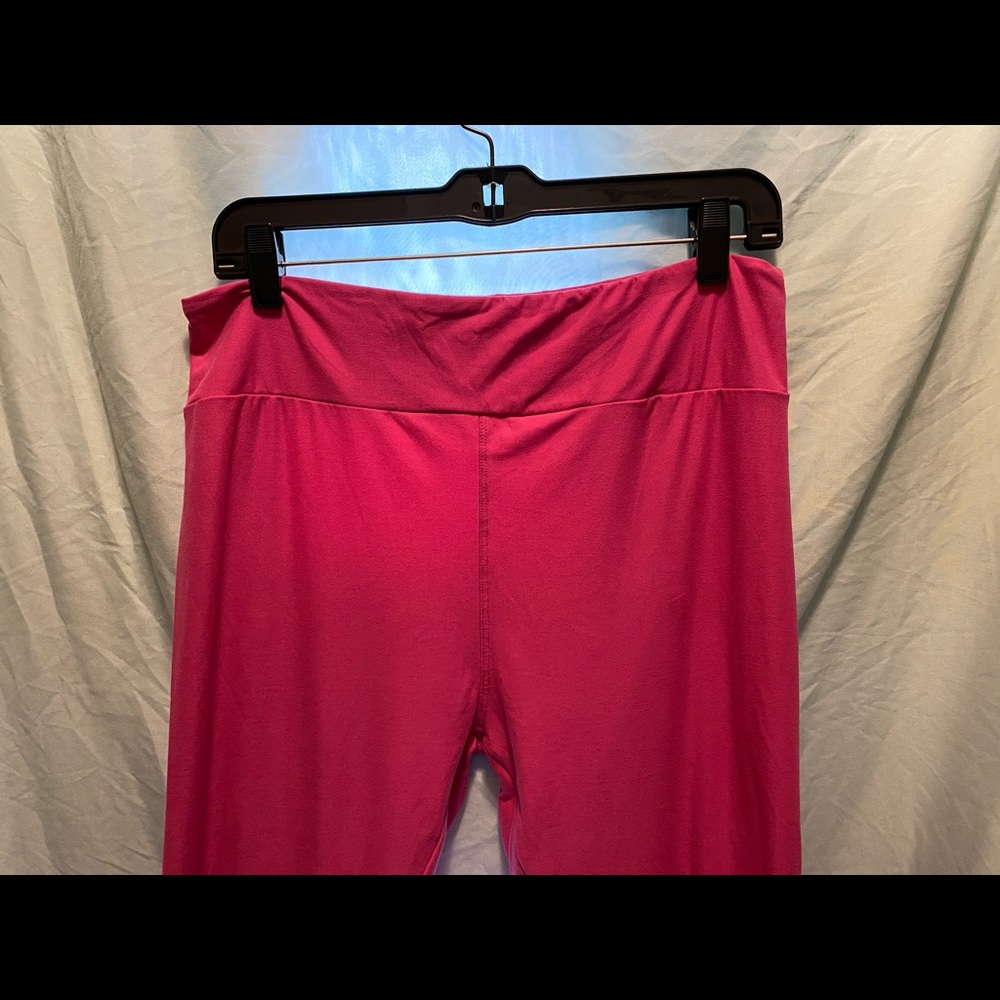 LuLaRoe tall and Corbett pink stretchy pants